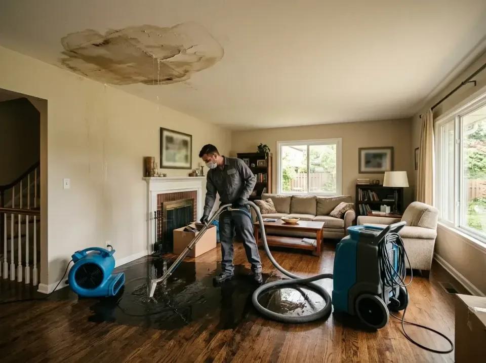 attic-pipe-burst-ceiling-drip-008 — frequently asked questions, Water Damage Restoration & Carpet Care in Niantic, CT